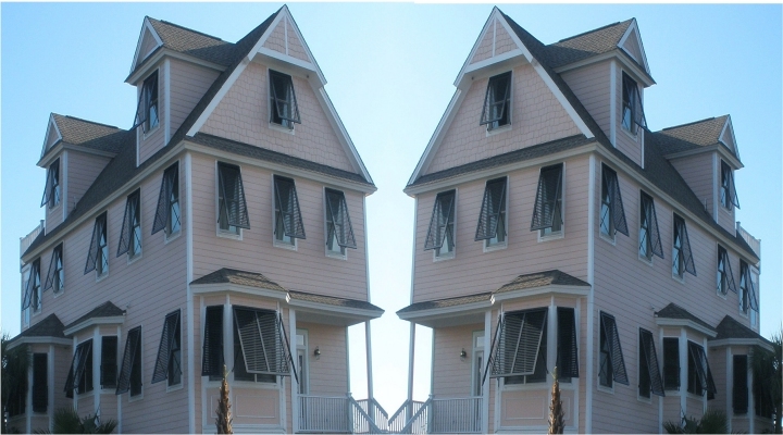 Bahama Shutters provide excellent privacy and protection from the sun and heat Bahama Shutters provide excellent privacy and protection from the sun and heat